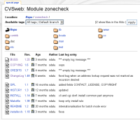 MW-CVSweb screenshot